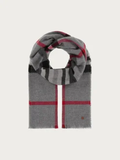 Zarte Stola mit FRAAS Plaid Karo aus reinem Kaschmir