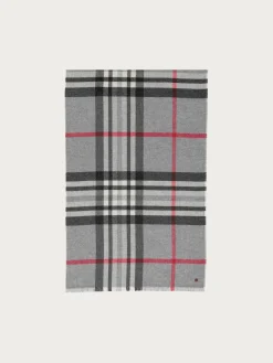 Zarte Stola mit FRAAS Plaid Karo aus reinem Kaschmir