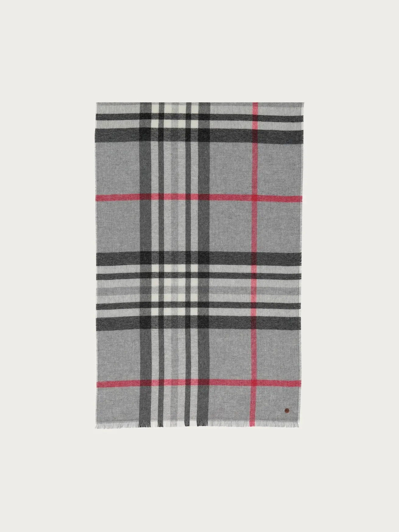 Zarte Stola mit FRAAS Plaid Karo aus reinem Kaschmir