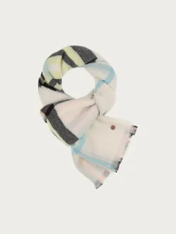 Zarte Stola mit FRAAS Plaid Karo aus reinem Kaschmir