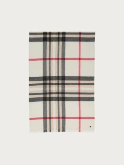 Zarte Stola mit FRAAS Plaid Karo aus reinem Kaschmir